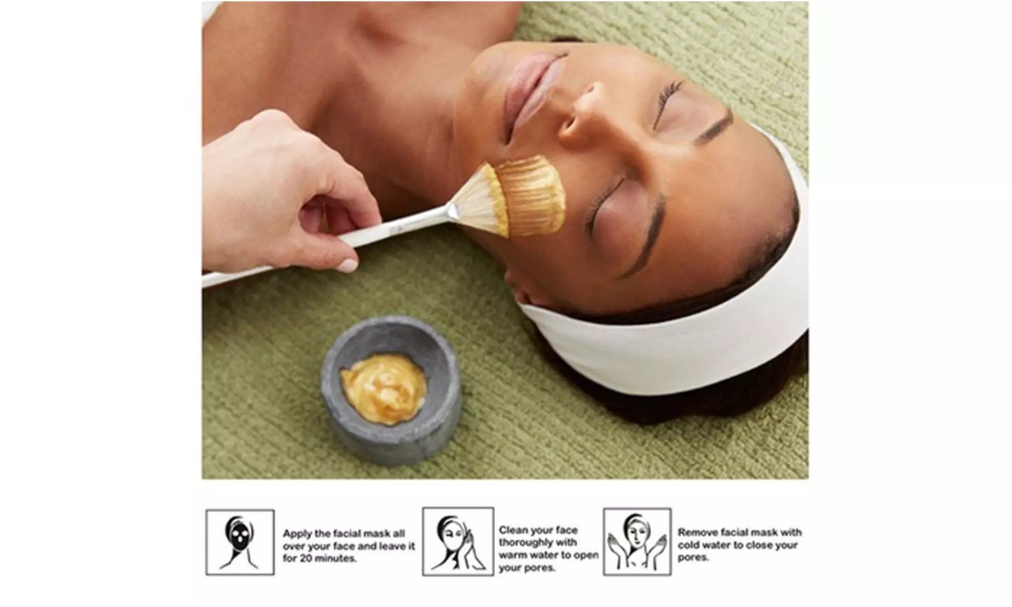 24K Gold Collagen Facial Face Mask Moisture Anti Aging Remove Wrinkle Skin Care