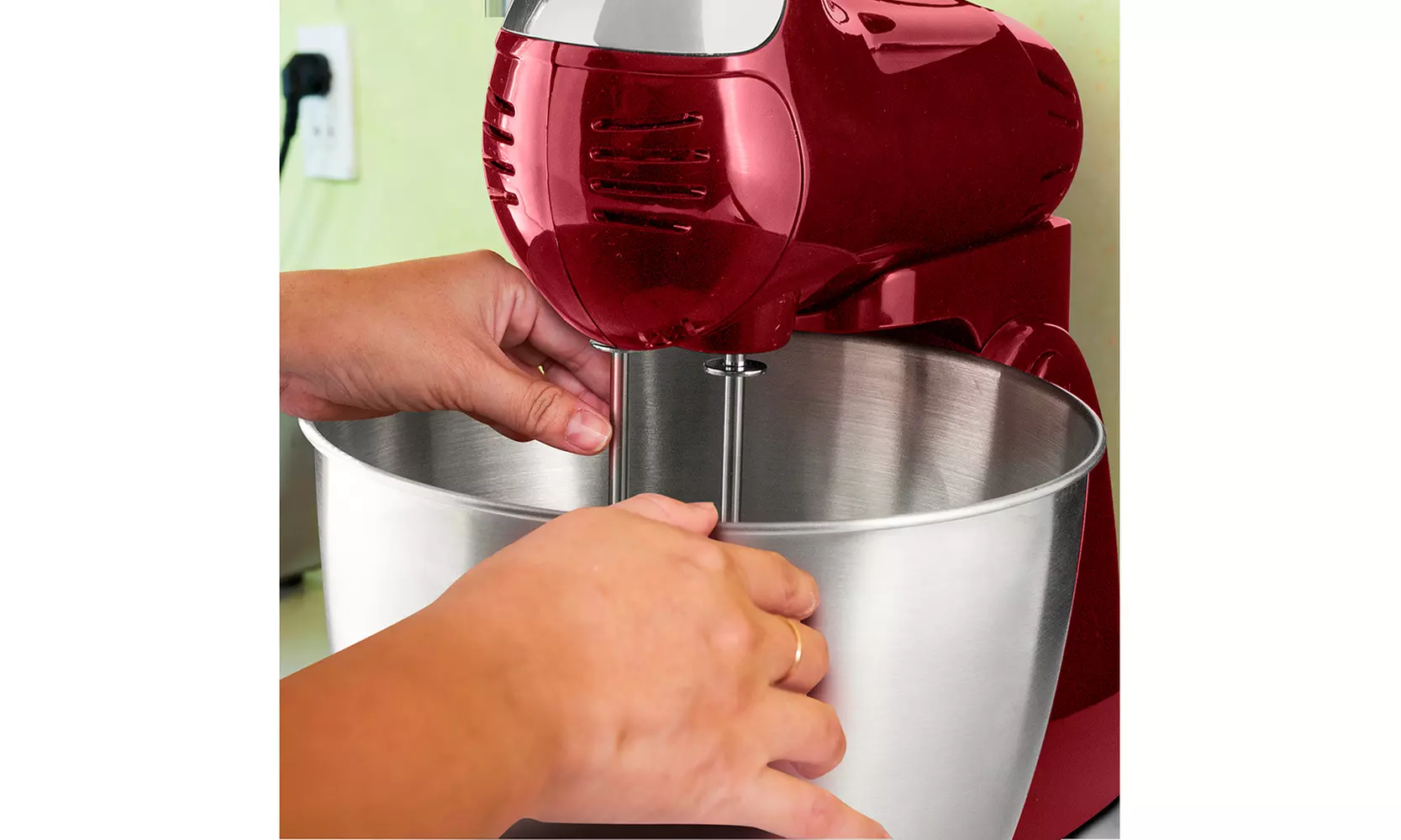 Eternal Living 5 Speed Stand Mixer Red - Second Medium