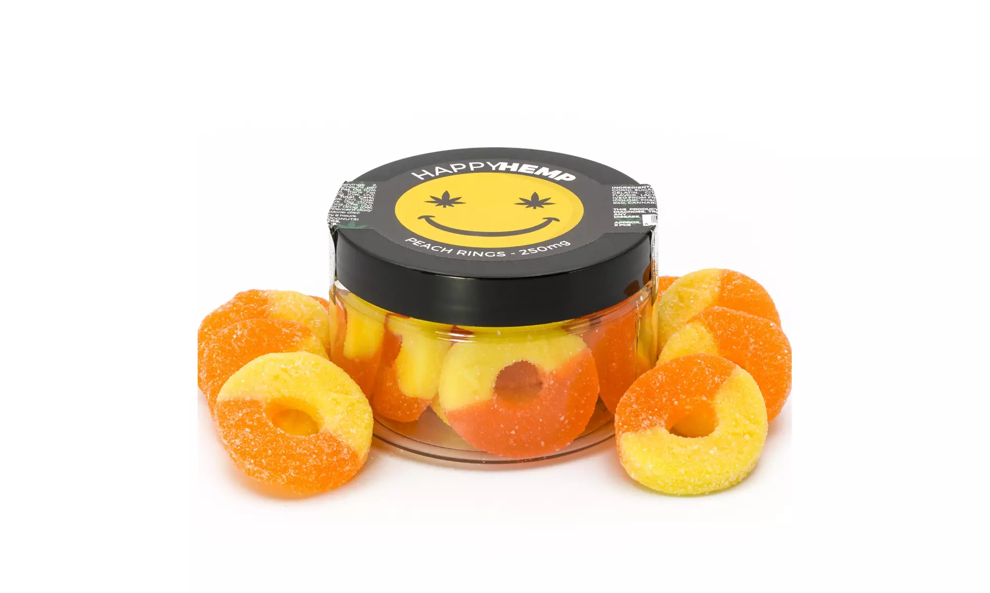 CBD Ring Gummies from Happy Hemp (250mg-3000mg)
