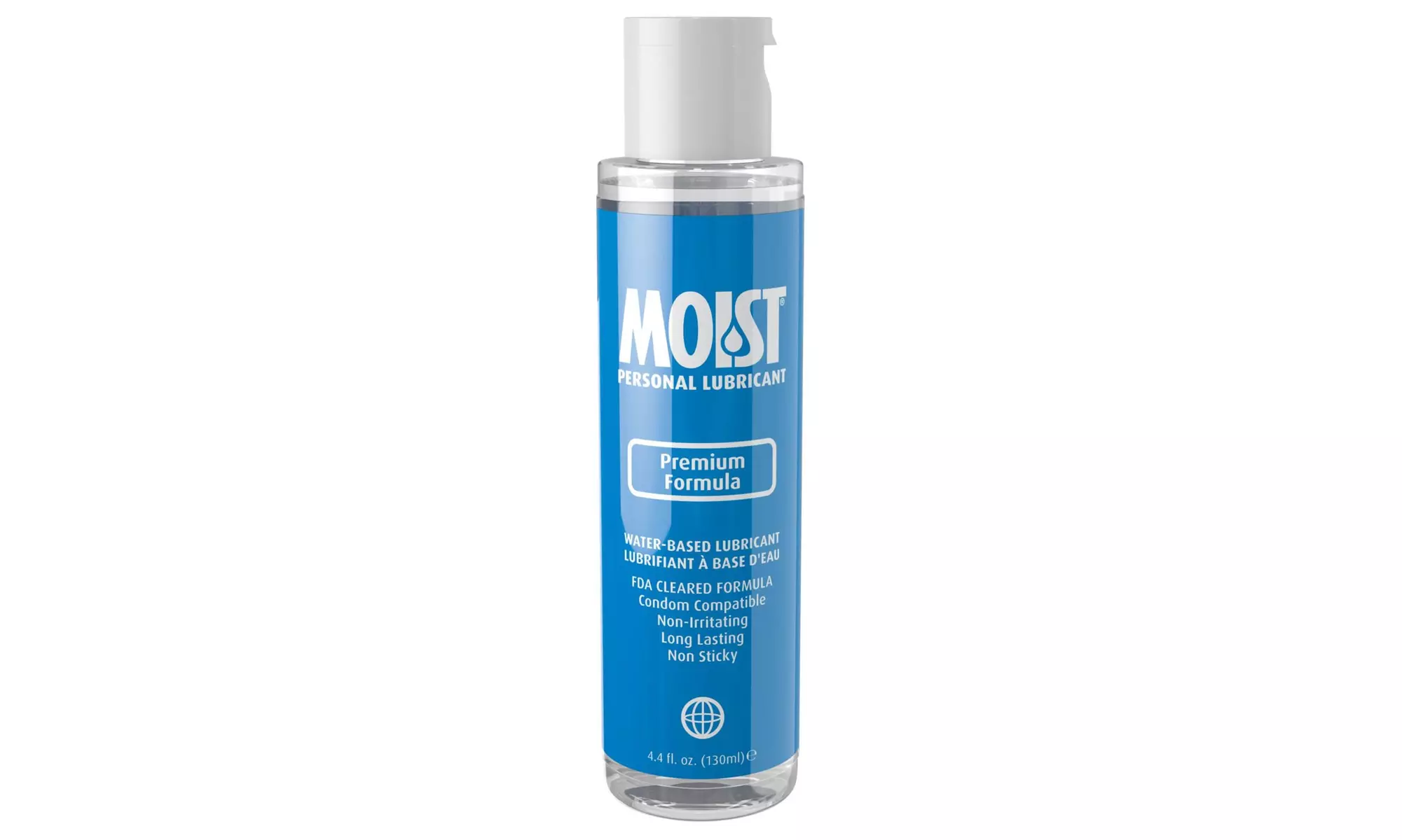 Moist Premium Personal Lubricant 4.4 oz 