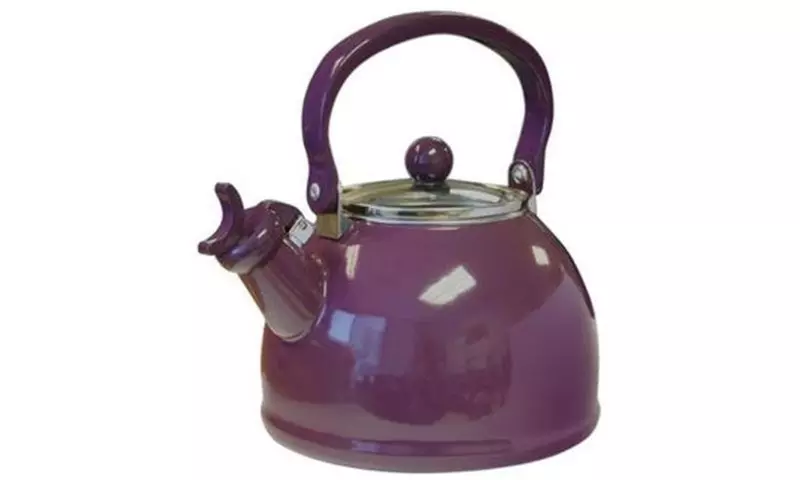 Reston Lloyd 60502 Calypso Basics 2.2 Quart Whistling Tea Kettle - Plum - Primary Image
