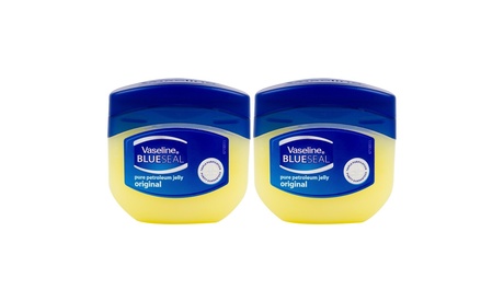 2 Pack VASELINE 3.38 Oz Skin Protective Pure Petroleum Healing Jelly Cream 100ML / 3.38 Fl Oz