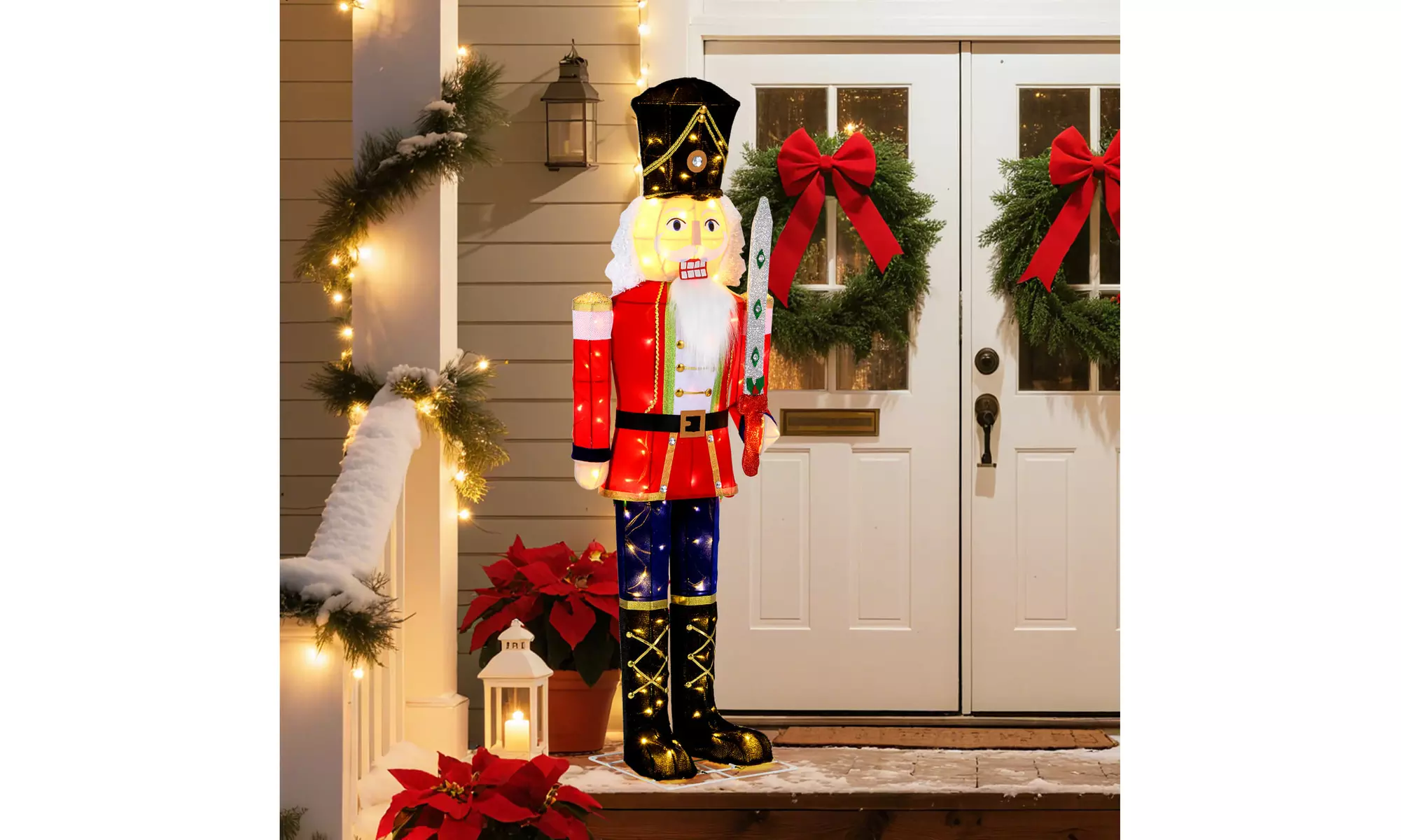 Costway Lighted Christmas-Themed Decor