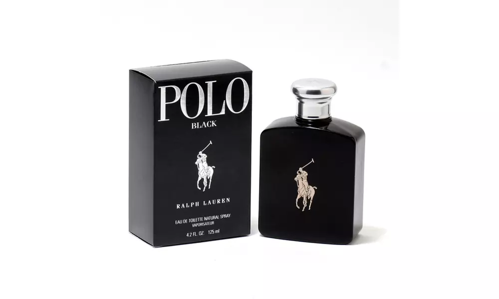 Ralph Lauren Polo Black Eau de Toilette for Men (2.5 Fl. Oz. or 4.2 Fl. Oz.)