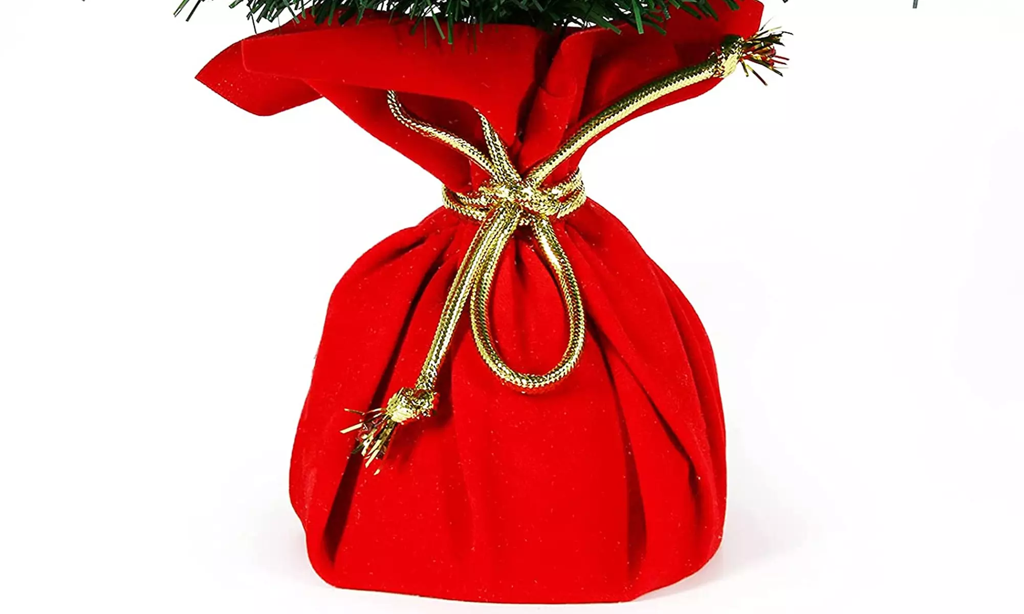 Tabletop Artificial Christmas Tree with LED Light Holiday Decor - Second Medium