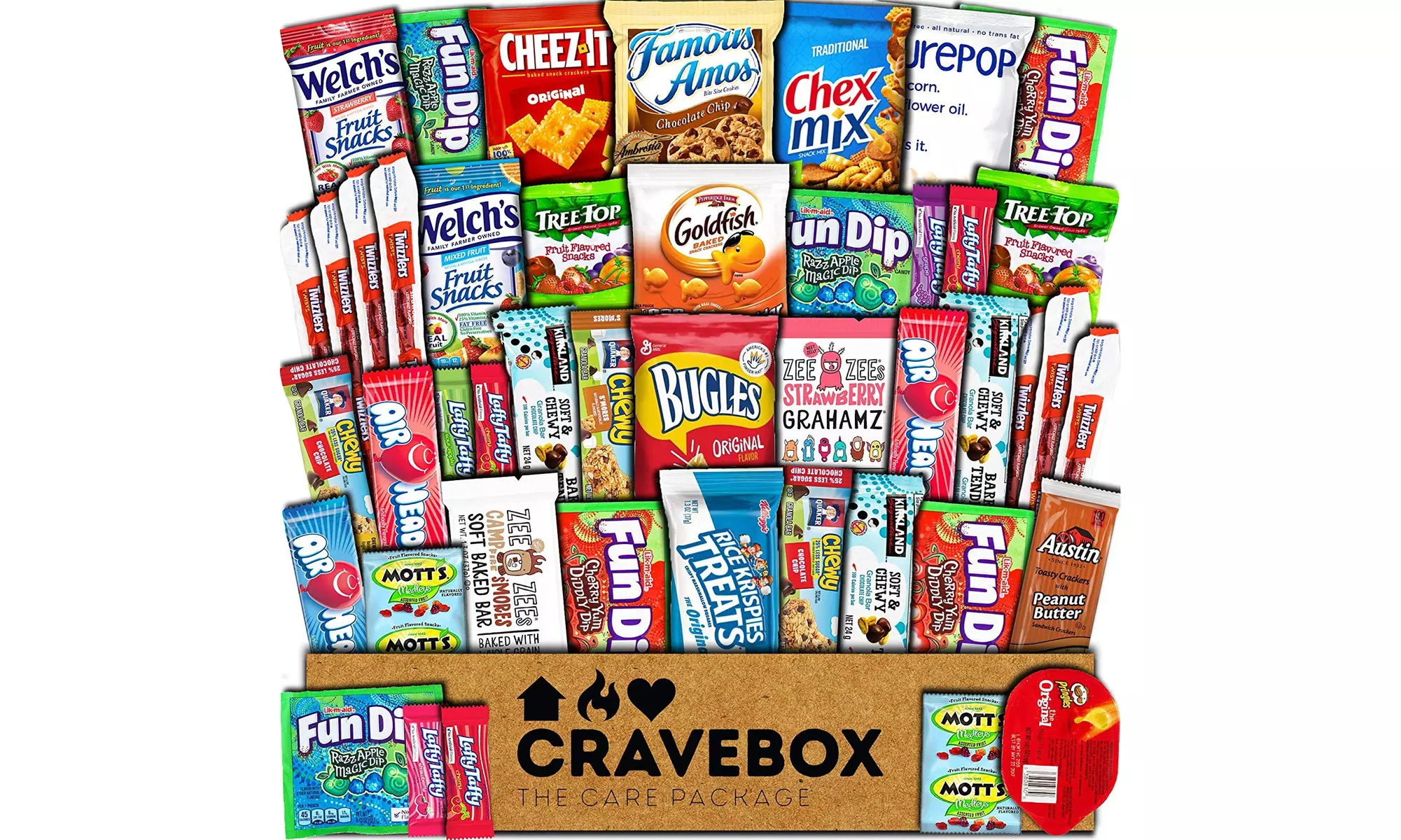 CraveBox Care Package Snacks Cookies Bars Chips Candy Ultimate Variety Gift Box - Second Medium