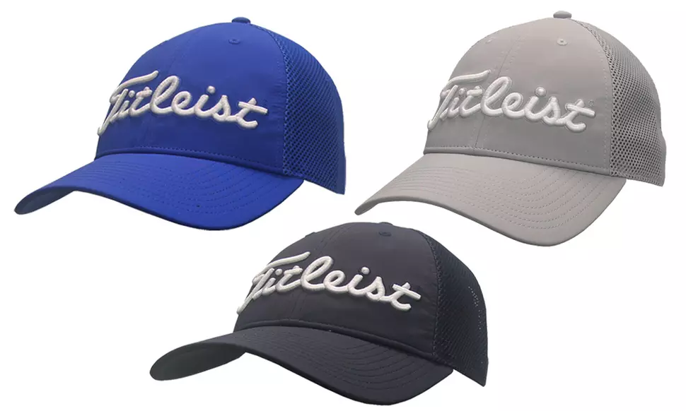 Titleist Golf Performance Mesh Snap Back Adjustable Hat - Primary Image