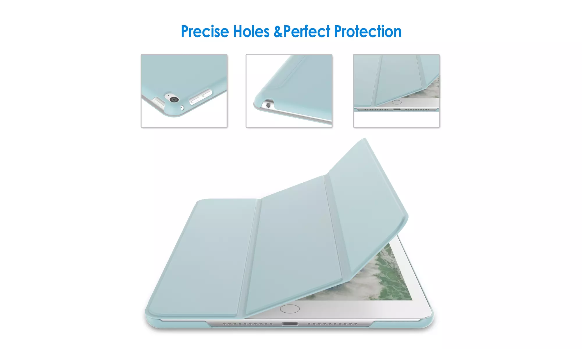 JETech Case for iPad Mini 4, Smart Cover with Auto Sleep/Wake