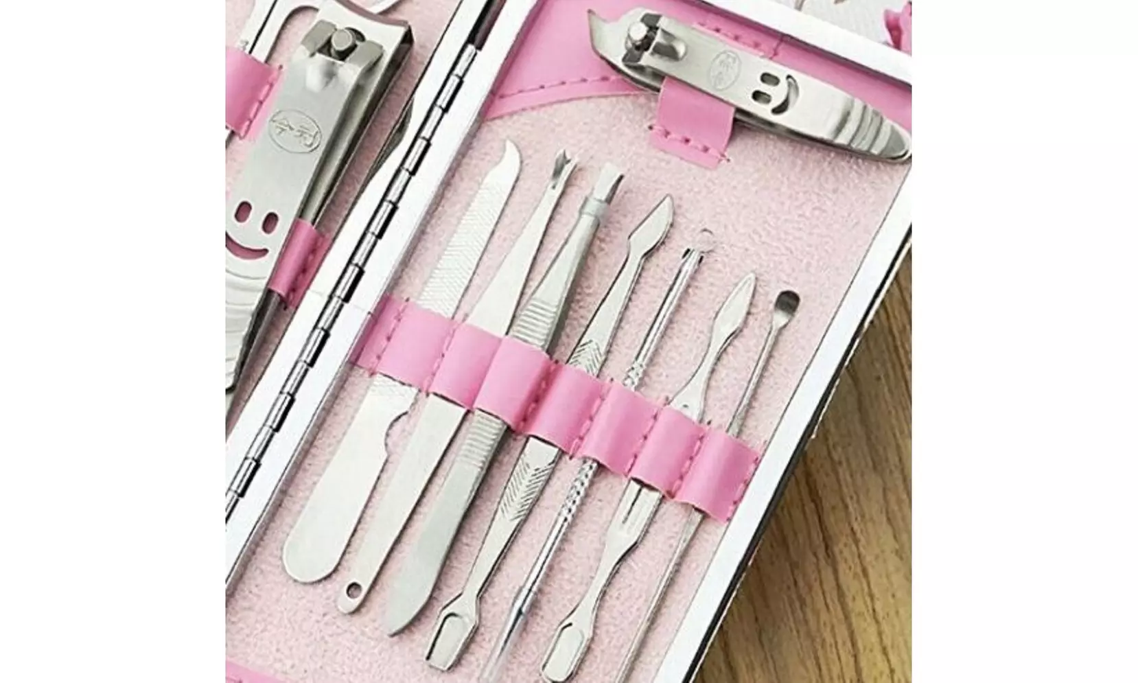 12 Pcs Manicure Set Pedicure Kit Nail Scissor Grooming Kit Nail Clipper Set - Second Medium