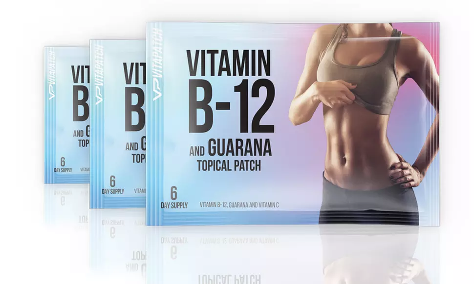 Vitamin B-12 and Guarana Slimming Patches (1- 2- or 3- Pack) - Primary Image