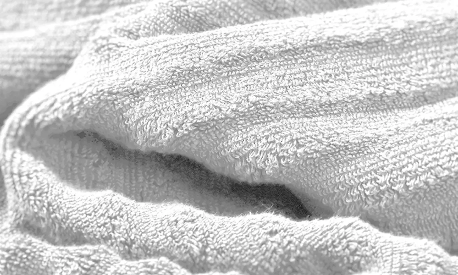 Bibb Home 4 Pack Ribbed Egyptian Cotton Bath Towel Set