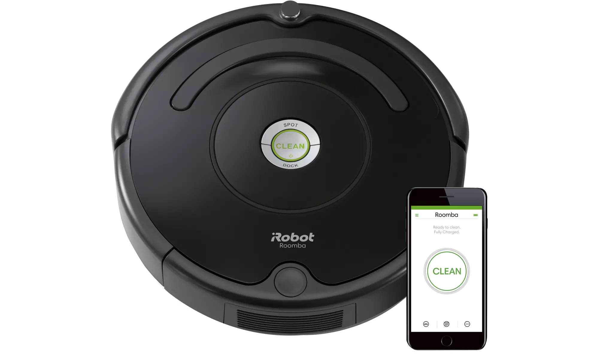 iRobot Roomba R675 Wi-Fi Connected Robotic Vacuum Cleaner - Primary Image