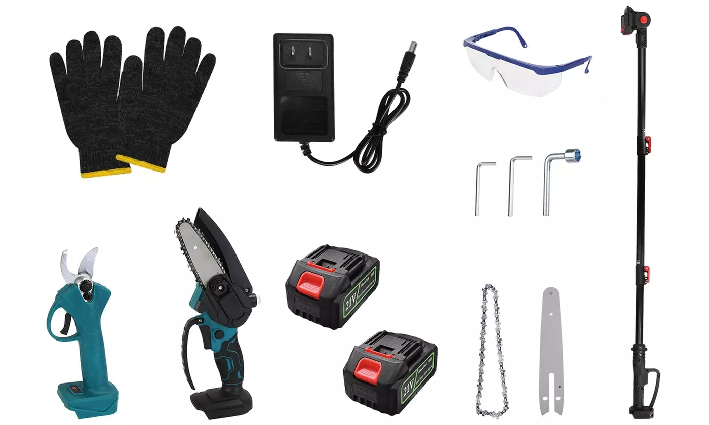 LakeForest Lawn Essentials 21V Cordless Tool Collection