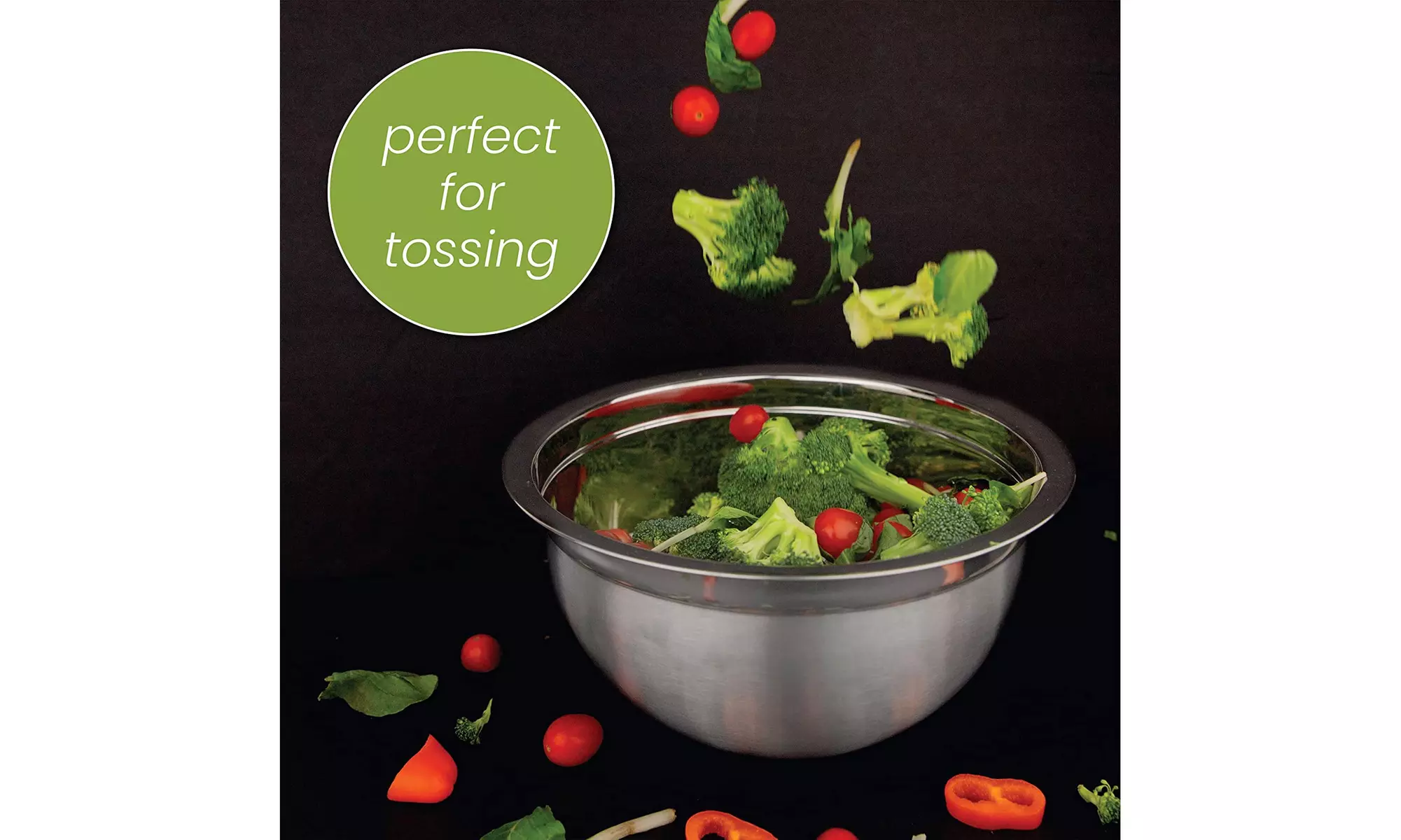 Stainless Steel Mixing Bowls with Lids (10 piece) - Second Medium