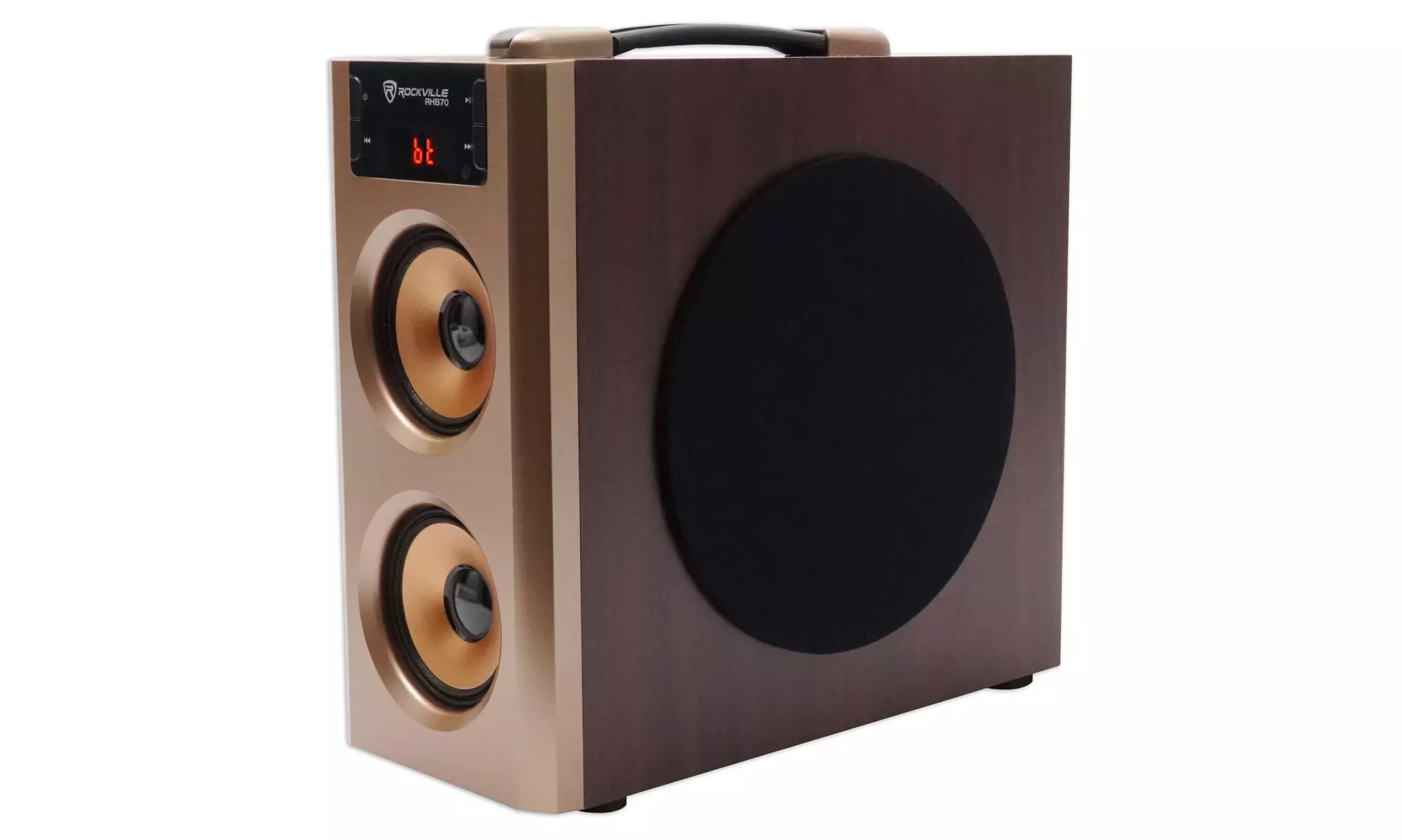 Rockville RHB70 Home Theater Compact Powered Speaker System w Bluetooth/USB/FM - Primary Image