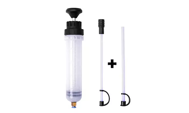 Fluid Extraction Filling Syringe Transfer Liquid Pump Oil Extractor Automotive - Primary Image
