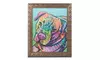 Dean Russo 'Mr. Brownie Custom-1' Ornate Framed Art
