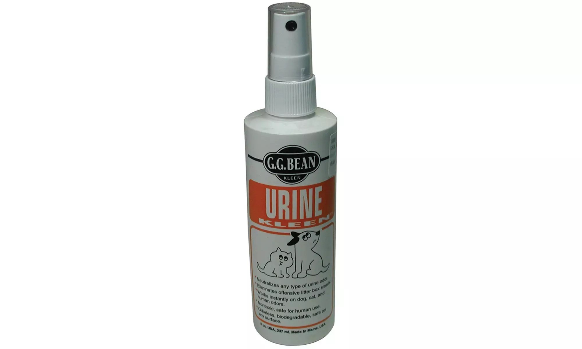 GG Bean Urine Kleen, Case of 12 - 8 oz. - Second Medium