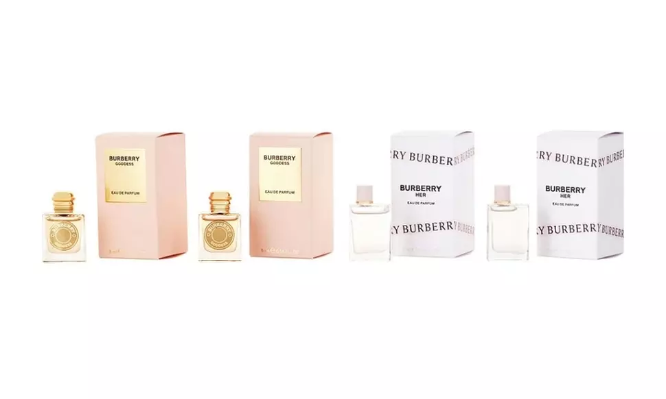 Four-Piece Burberry Mini Gift Set for Women  ( Multiple Sets)