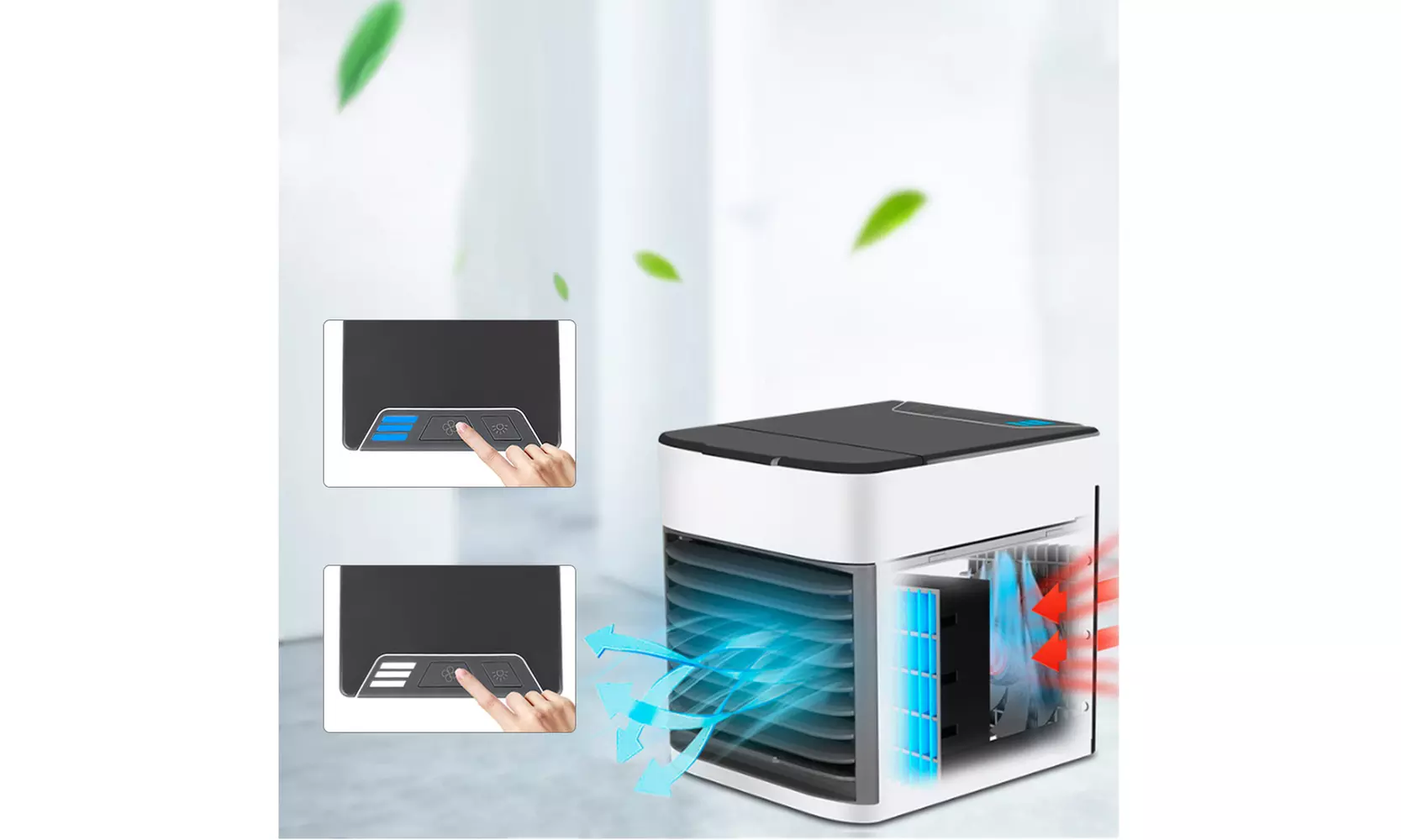 Zillor  Conditioner Air Cooler Cooling Filter Portable 3 Gear Speed - Primary Image