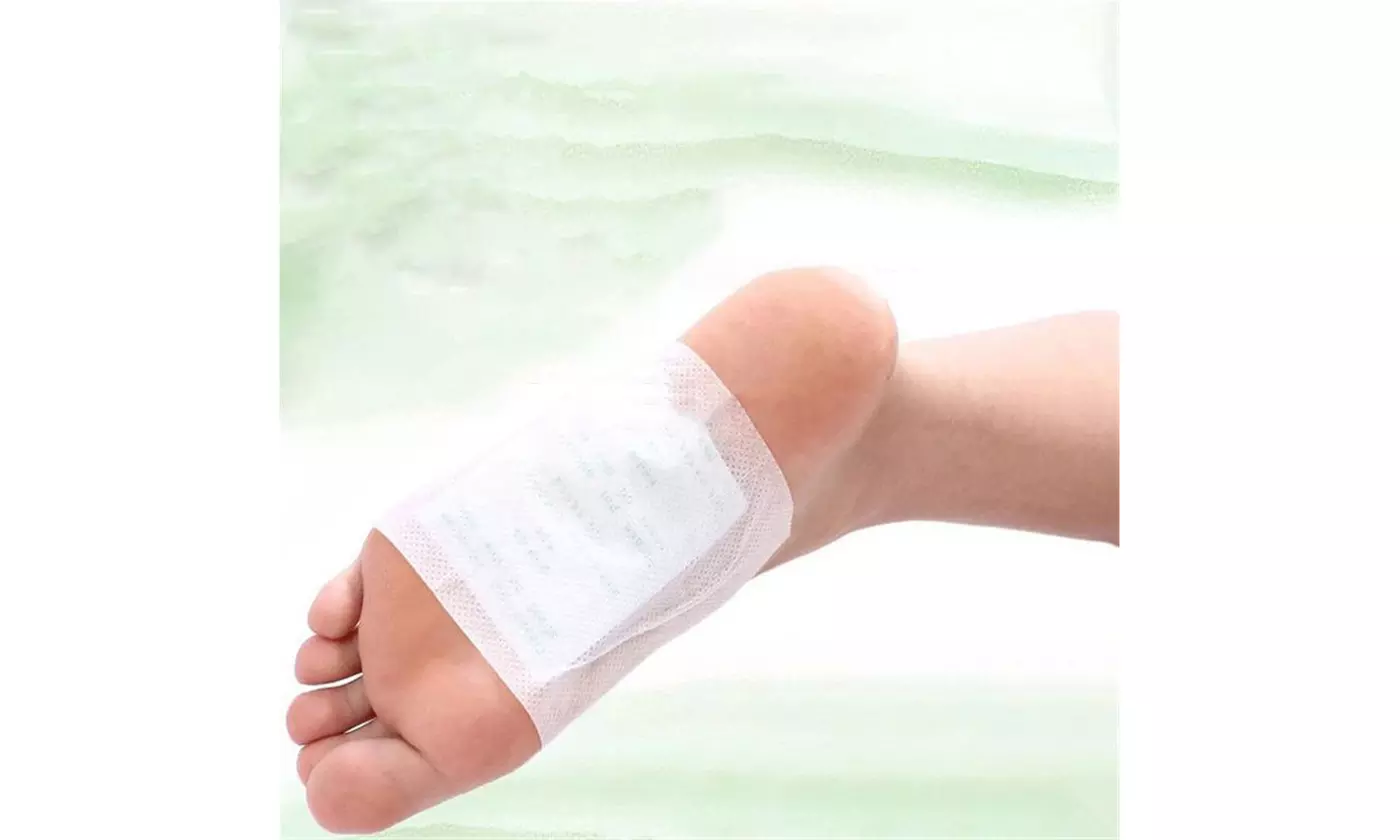 100psc  Detoxify Toxins Foot Detox Pad w/Adhesive Stress Relief - Second Medium
