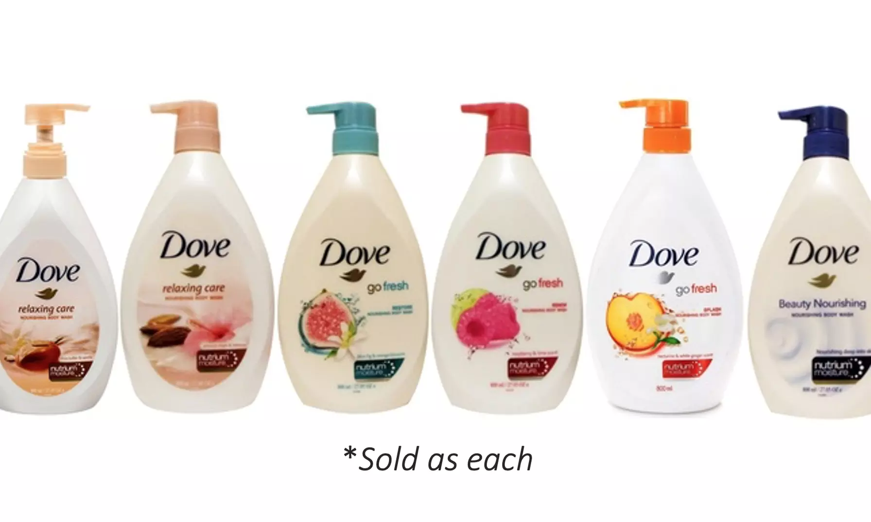 Dove Body Washes with Pump (27.05 oz.) (Pick scent) - Primary Image