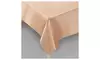 Metallic Rose Gold Fabric Table Cloth