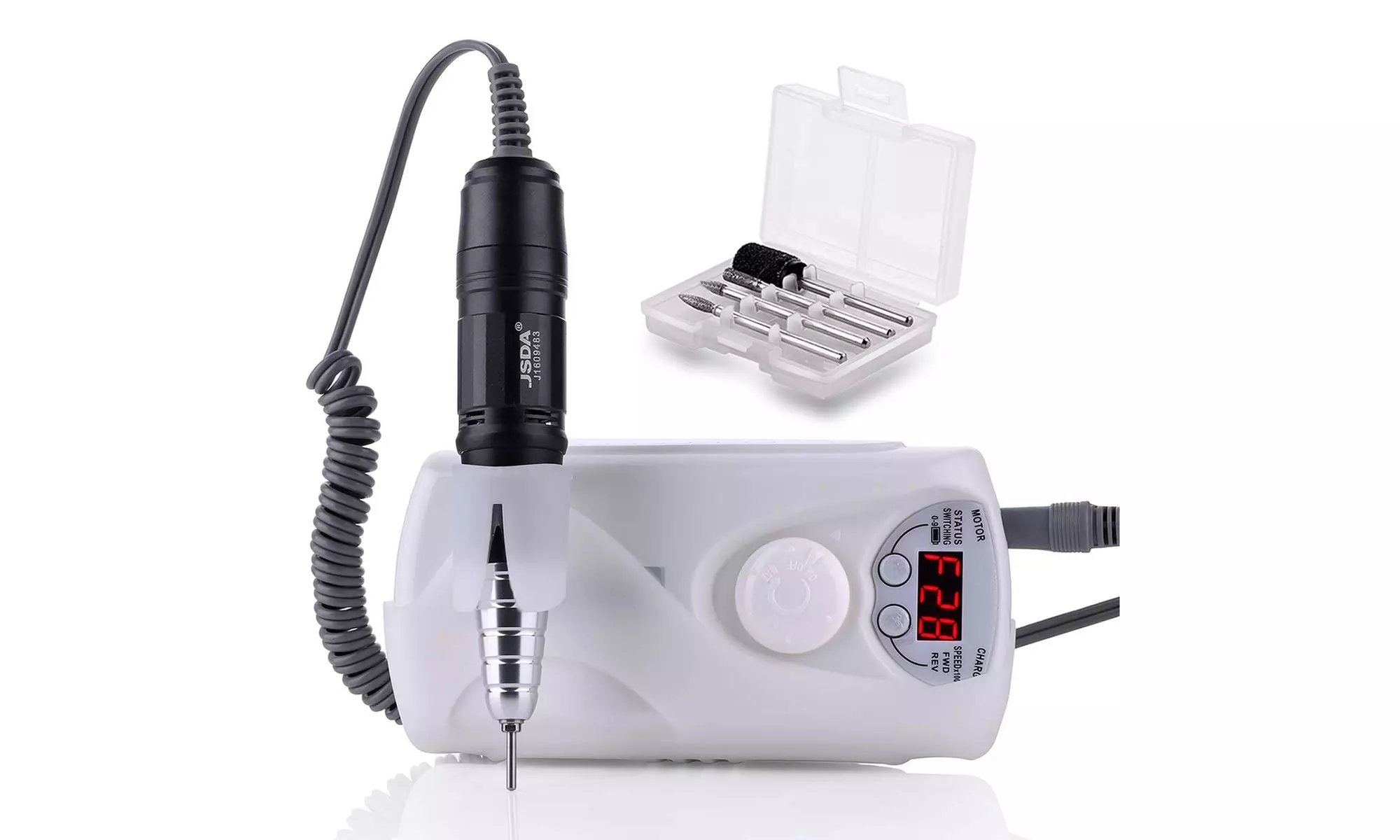 MAKARTT Professional 30000RPM Nail Drill Machine Rechargeable  - Primary Image