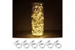 CYLAPEX Pack of 6 LED Starry String Lights with 20 Micro LEDs - Second Medium