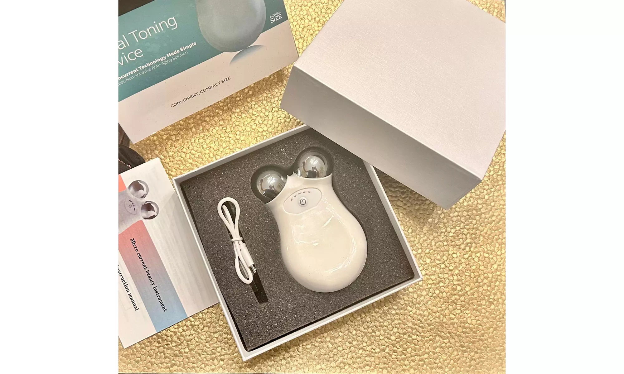 BeNat Microcurrent Facial Toning Massager