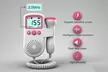 Portable Heartbeat Monitor Fetal Doppler with Optional Gel - Second Medium