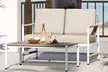 Costway Modern Bistro Set Set with Thick Cushions and Coffee Table  - Second Medium