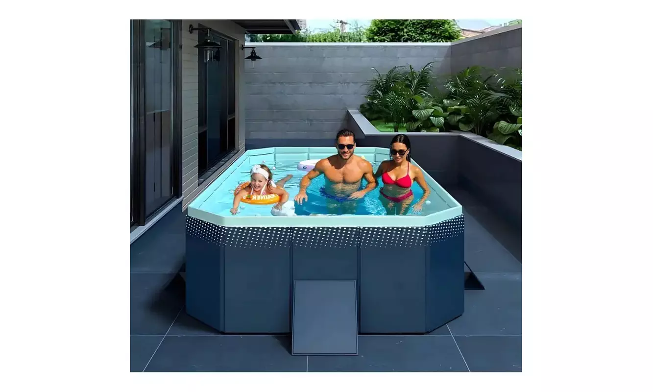  1.8 PVC inflatable folding swimming pool