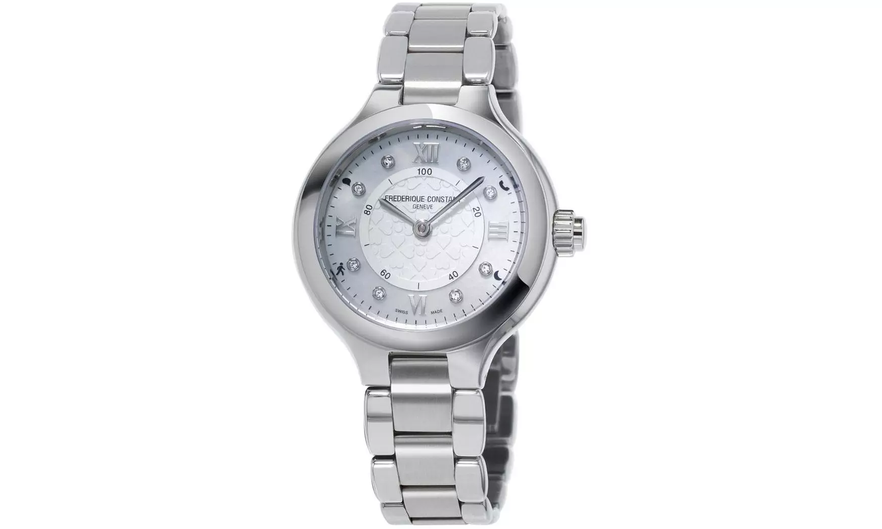 Frederique Constant  Silver Watch FC-281WHD3ER6B - Second Medium
