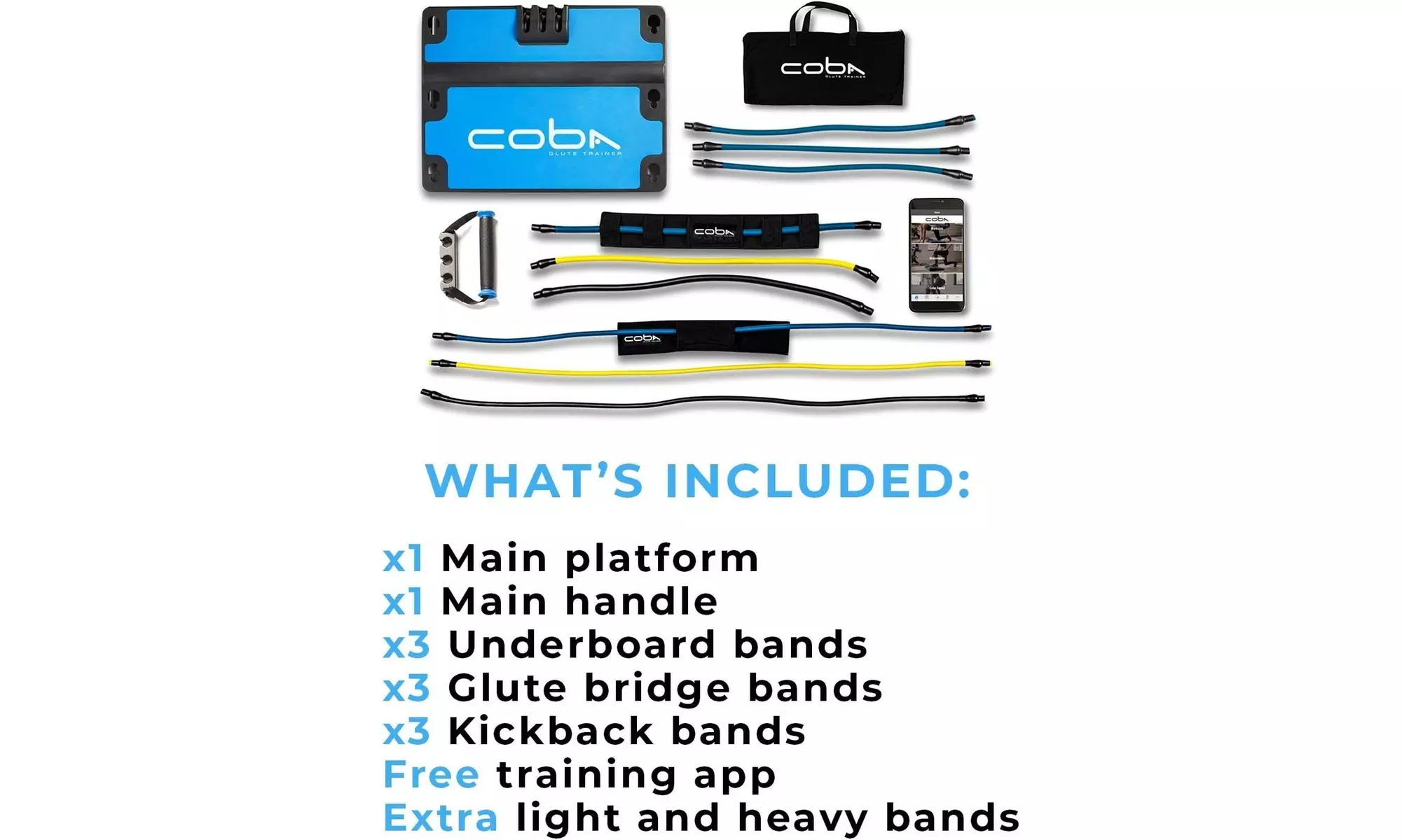CoBa GLUTE Trainer Full Home Workout System