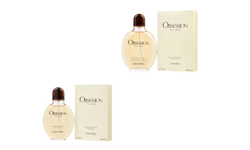Image 1: Calvin Klein Obsession Eau De Toilette for Men (Multiple Sizes)