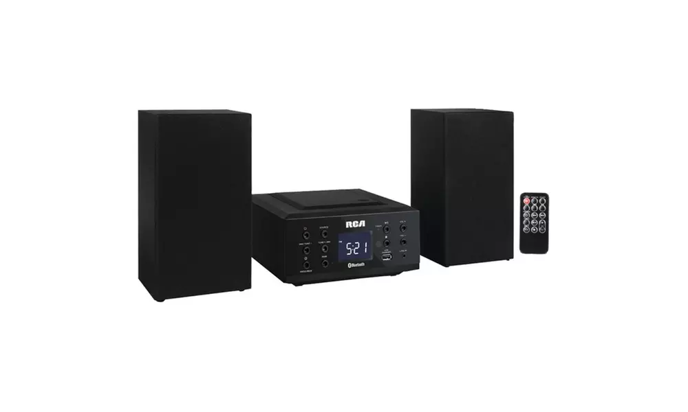 Rca Rs2928b Bluetooth CD Micro Audio System - Primary Image