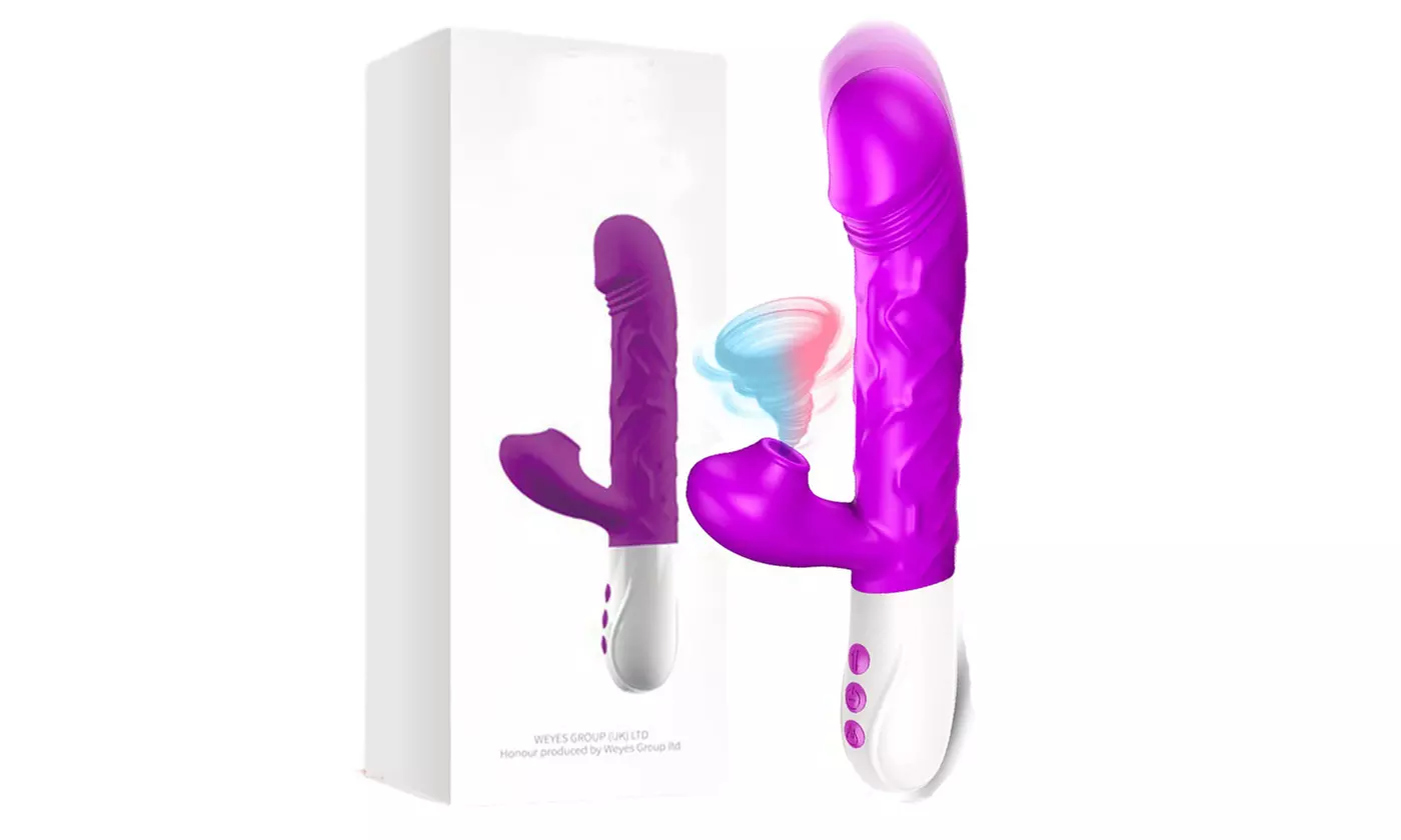 Ultimate Pleasure: 2 in 1 Rabbit Vibrator & Clitoral Suction-The Hottest Sex Toy