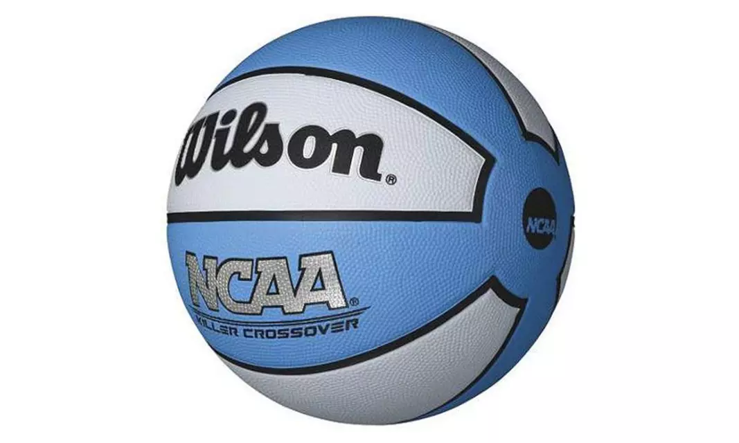Wilson NCAA Killer Crossover 28.5" Carolina Blue Basketball - Primary Image