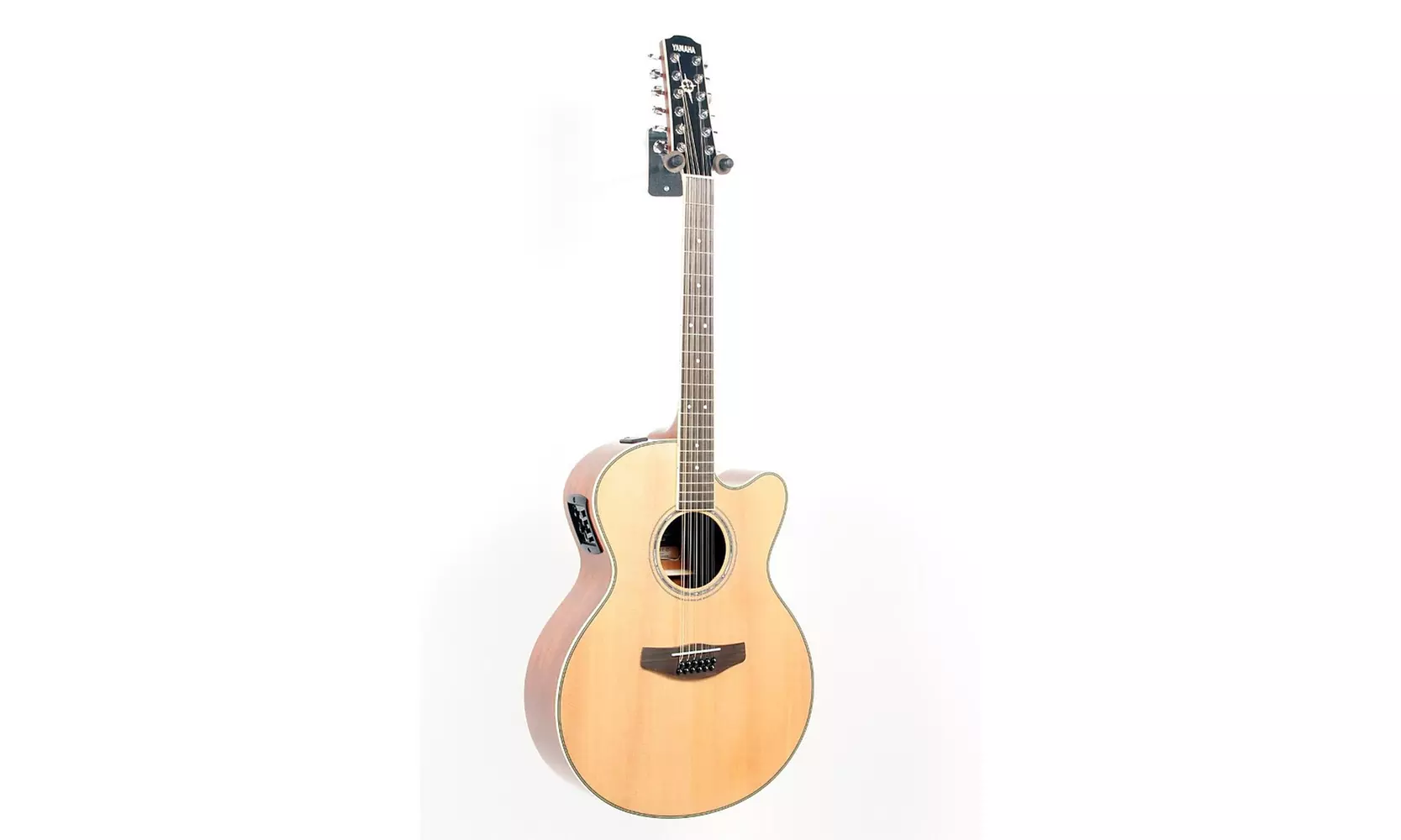 Yamaha FGX730SC Solid Top Acoustic-Electric Guitar - Rosewood, Natural - Second Medium