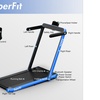 Image 19: Superfit 2.25HP 2 in 1 Folding Treadmill Speaker Home Gym