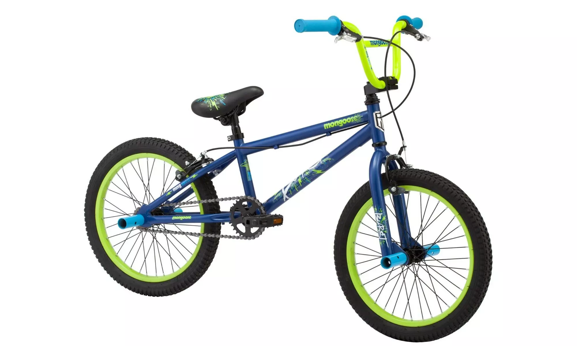 Mongoose Burst Boys 18" Sidewalk Bike-Blue - Primary Image