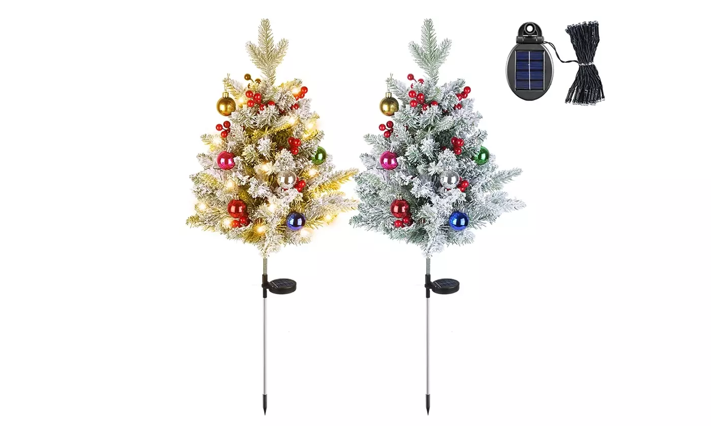 Christmas LED Lights - Snowman Family & Reindeer Family Holiday Decorations