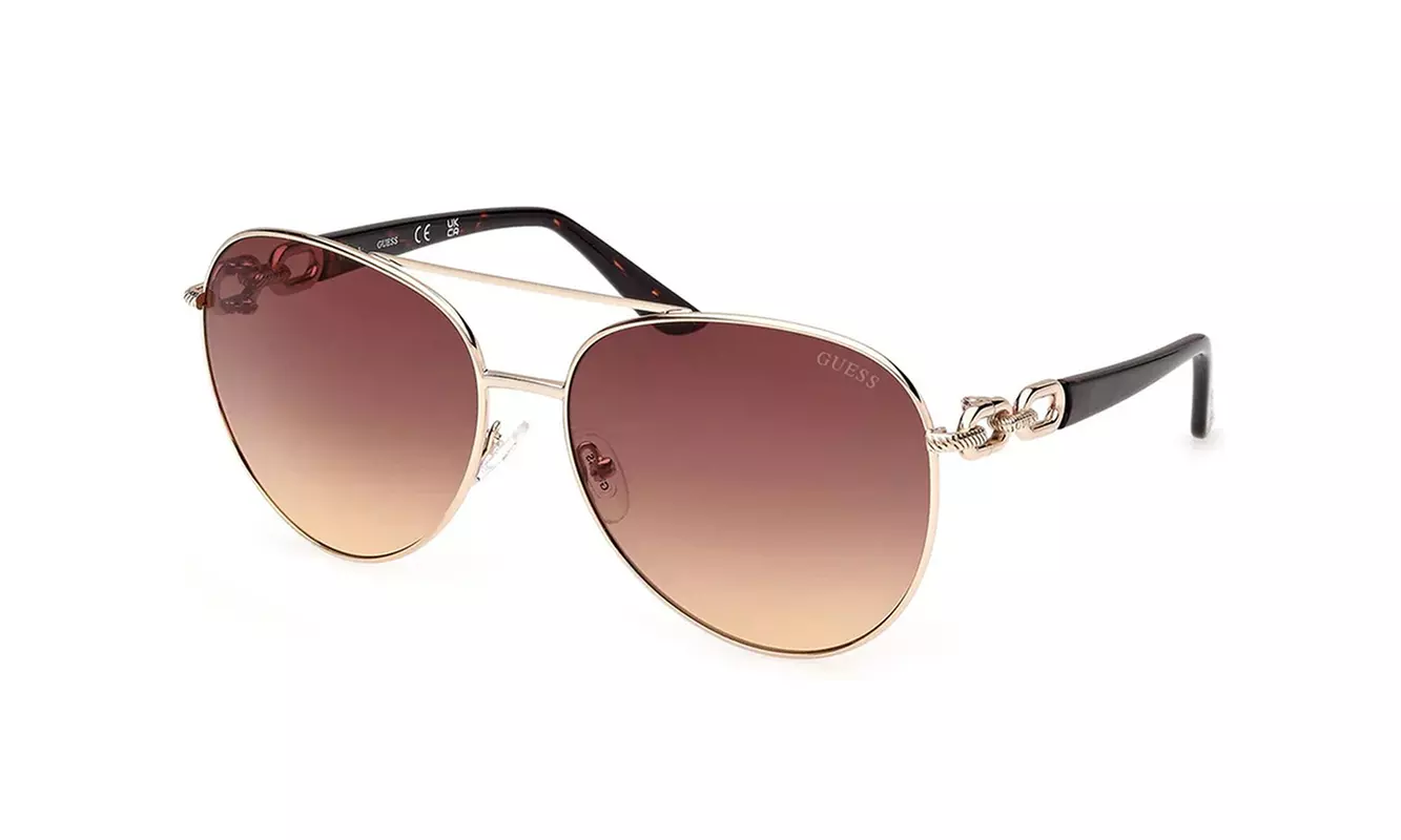 GUESS Women's Metal Sunglasses- Stylish & Chic!
