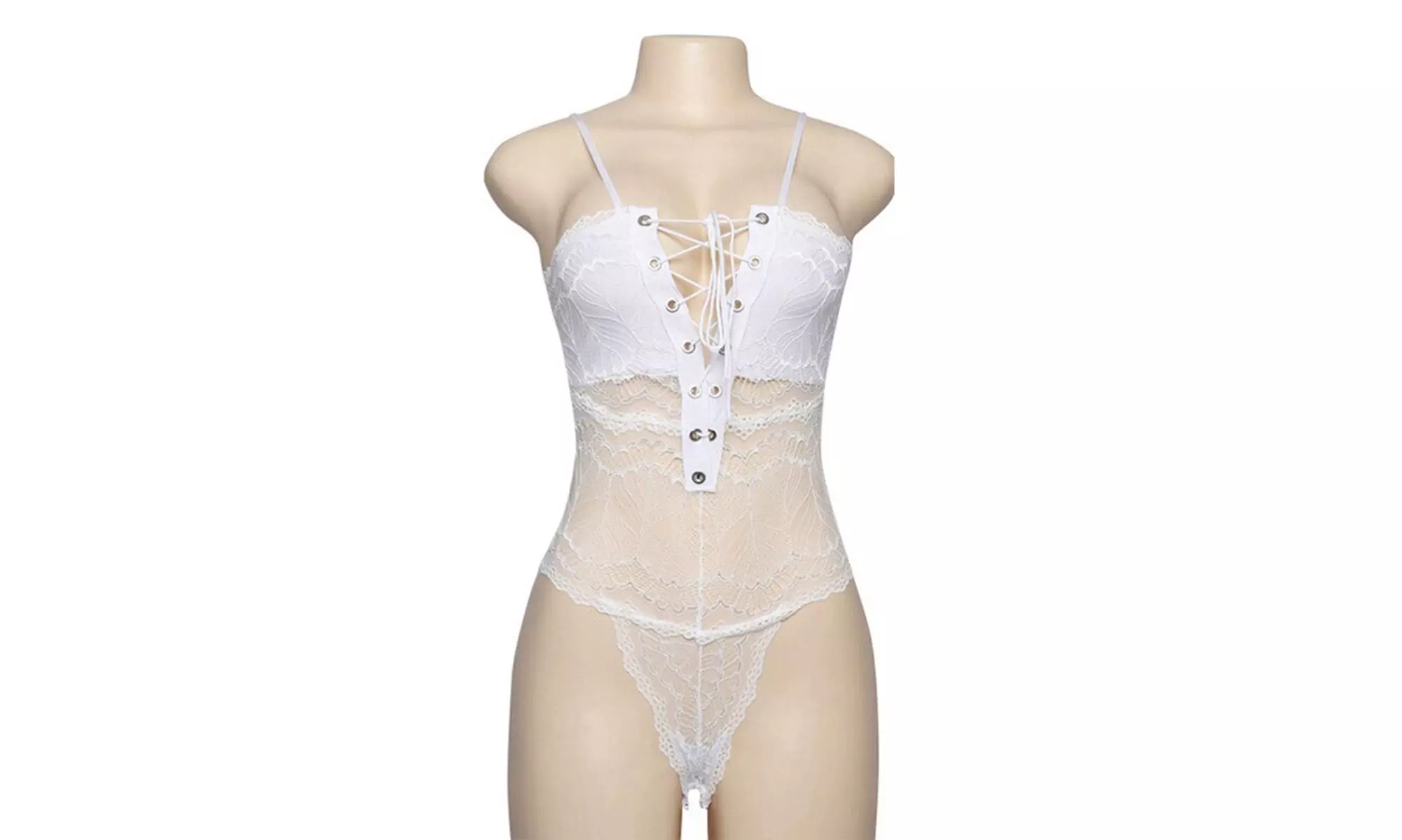 Women's Lingerie Bodysuit Babydoll Sleepwear Underwear Lace Dress G String