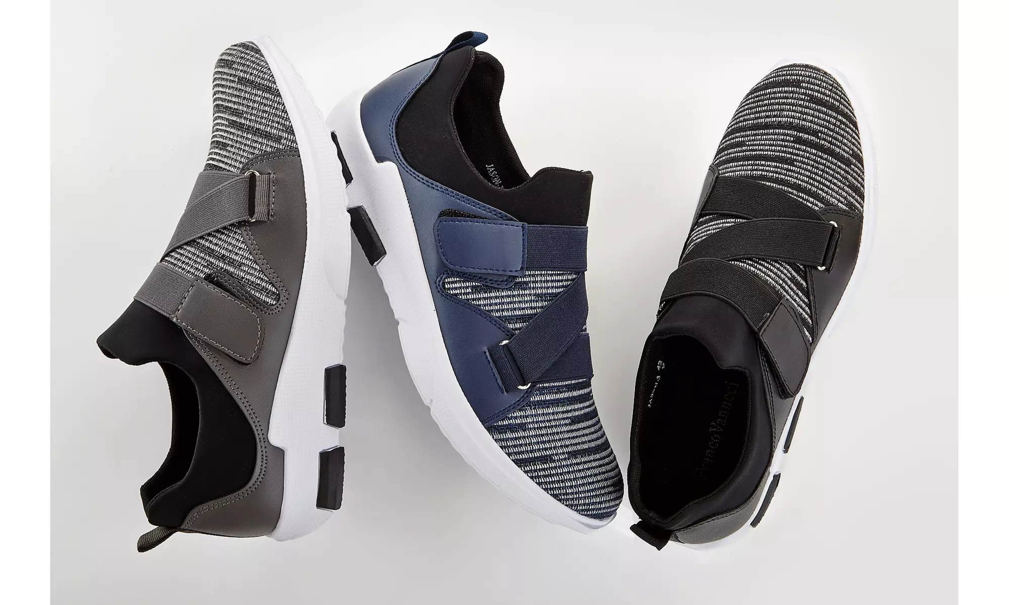 Franco Vanucci Nelson Men's Low-Top Slip-On Sneakers - Primary Image