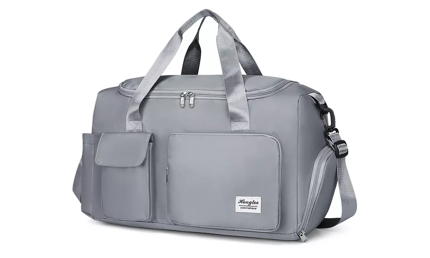 Multi-Functional Duffel Bag Lightweight Expandable Travel Bag With Wheels