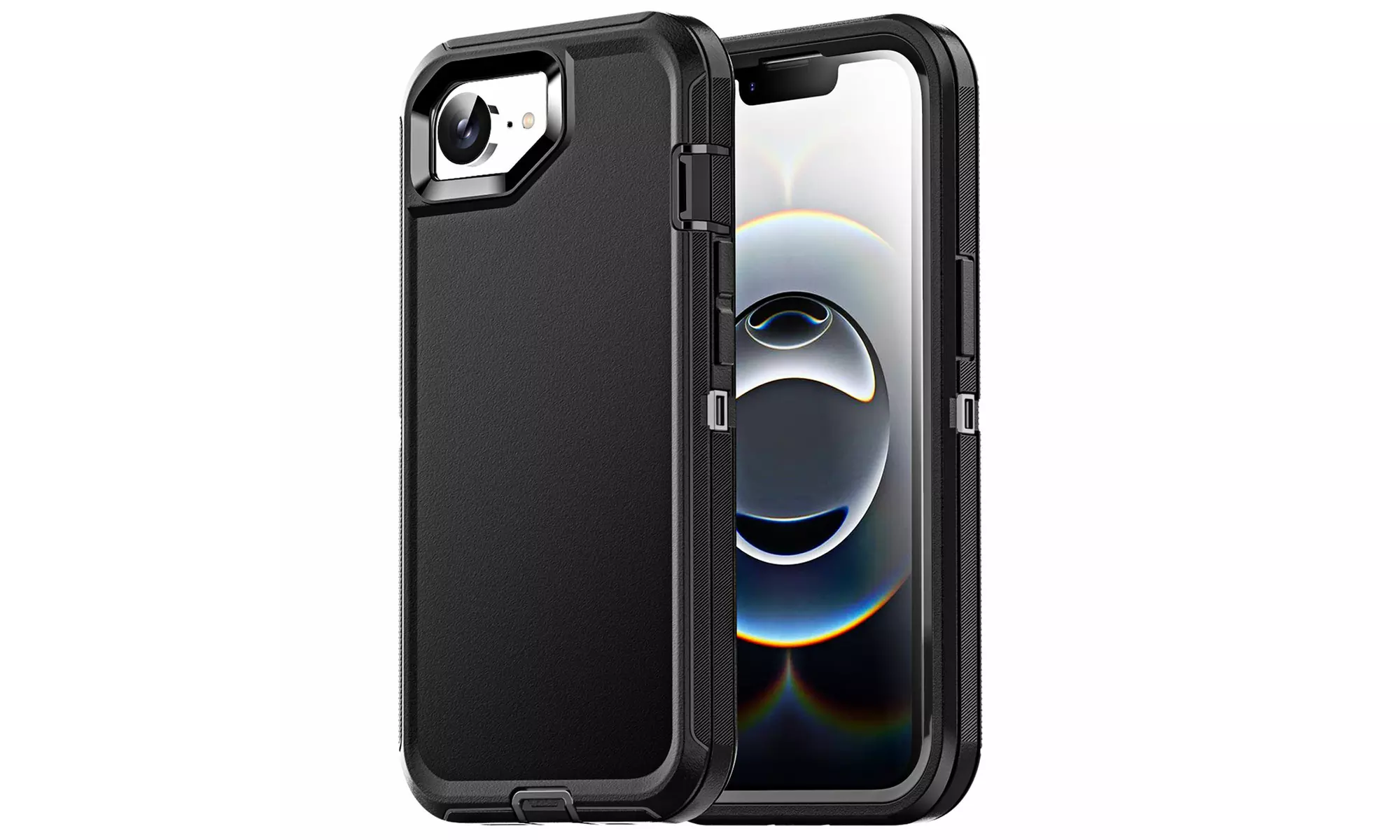For iPhone 16e Case Heavy Duty Shockproof Rugged Military Drop Protective Cover - Primary Image