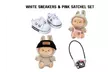 Labubu Plush Doll Accessory Sets - 4-Pack Accessories Only (Doll Not Included) - Second Medium