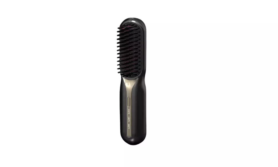 Hair Straightener Brush Comb for Women, Fast Heating, Anti-Scald